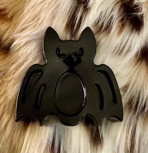 004 Large BLACK BAT   - Glycerin Soap 5 oz