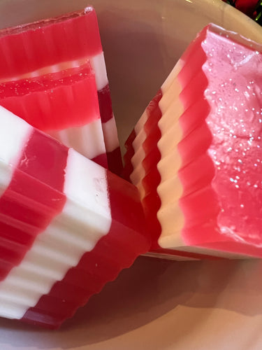 003 Glycerin CANDY CANE Soap