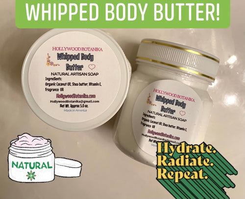 022 - Handcrafted Whipped body butter 4 oz
